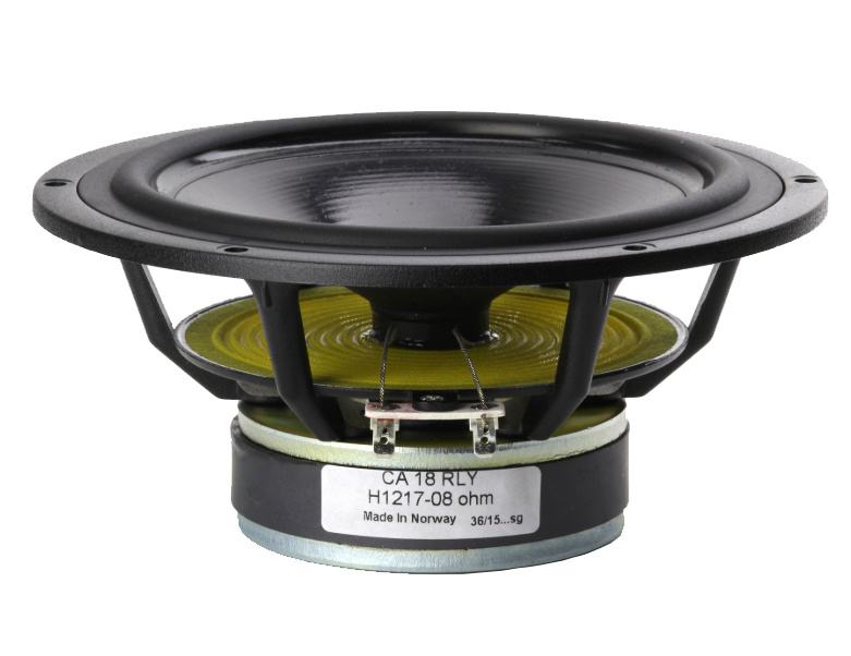 Prestige CA18RLY - H1217-08 7" Coated Paper Cone Woofer