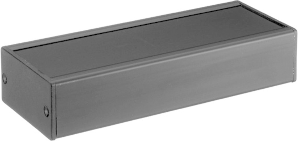 AH-62/SW Universalgehäuse | Schwarz | 65 x 36,5 x 167 mm