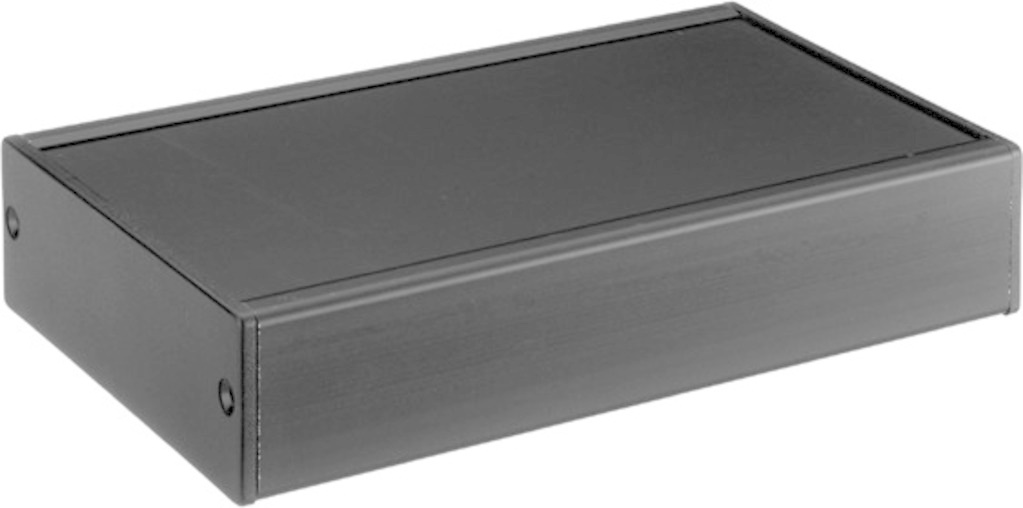 AH-102/SW Universalgehäuse | Schwarz | 103 x 36,5 x 167 mm