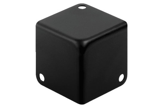 MZF-8502/SW Metal Case Corner | Black