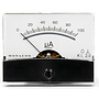 PM-2/100UA Panel Meter With VU Lettering