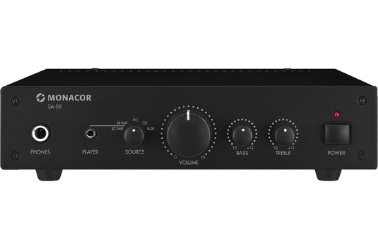 SA-50 mini stereo amplifier