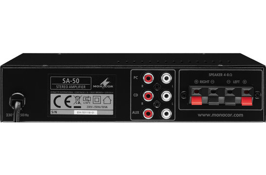 SA-50 mini stereo amplifier