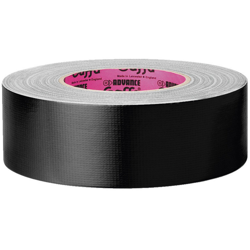 FXCO Duct Gaffa Gaffer Wasserdichte Selbstklebende Reparatur Buchbinde Tuch Band (Weiß