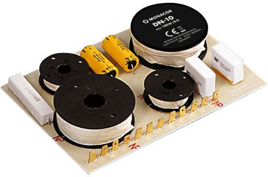 DN-10 3-Wege-Lautsprecher-Frequenzweiche 800/4.500 Hz Montierte Frequenzweich