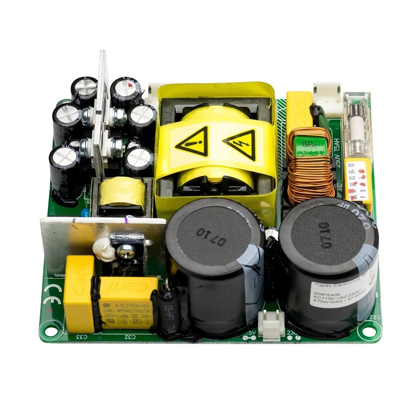 SMPS400A400 2 x 62 VDC 400 Watt Switch Mode voedingsmodule