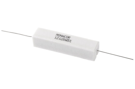 LSR-120/20 | 12 Ω | 20 W | 5% | High-Power Cement Resistor