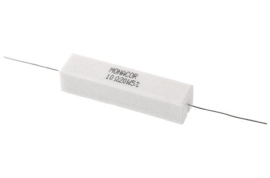 LSR-100/20 | 10 Ω | 20 W | 5% | High-Power Cement Weerstand