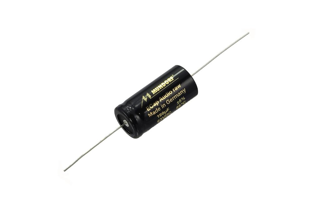 ECap RAW | ECAP63-180 | 180 µF | 5% | 63 V | Electrolytic Non-Polarized Cap