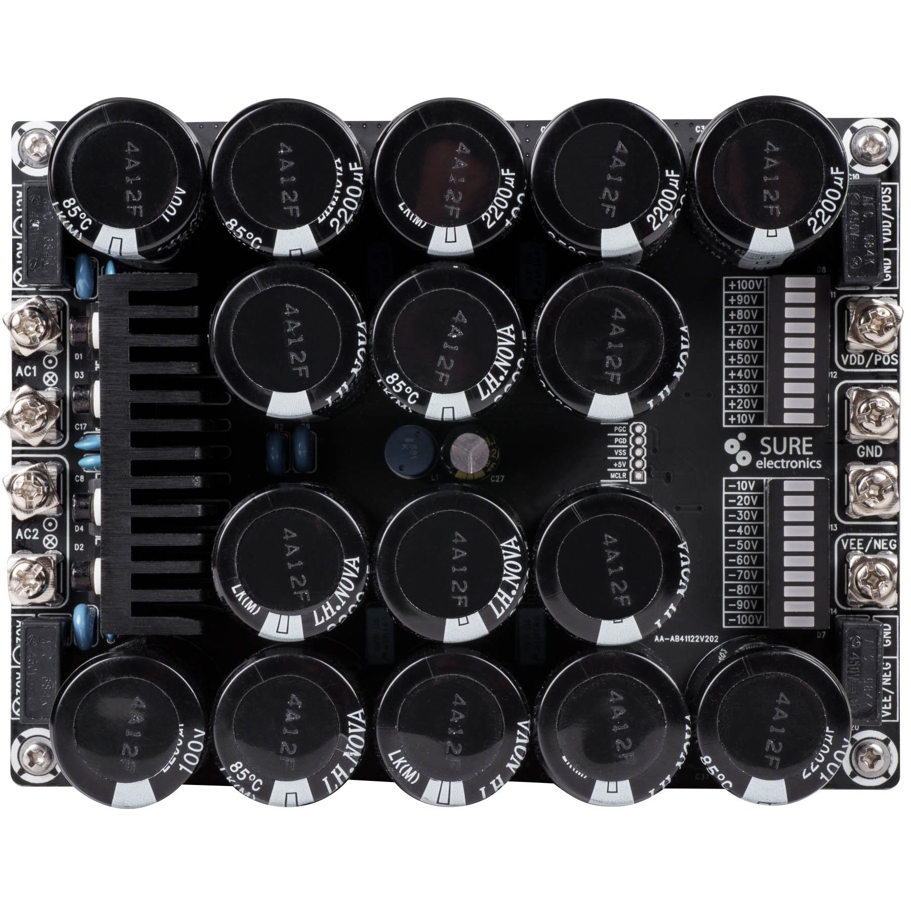 AA-AB41122 100V 30A 35000uF Rectifier Board for Amplifiers