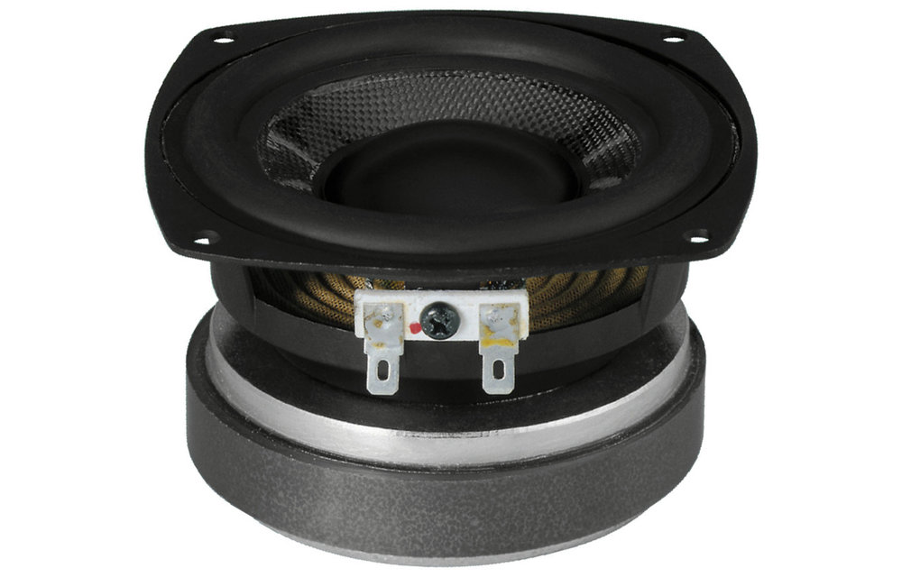 SPH-100C 4-1/2" Kohlefaser-Mitteltieftöner 8 Ohm