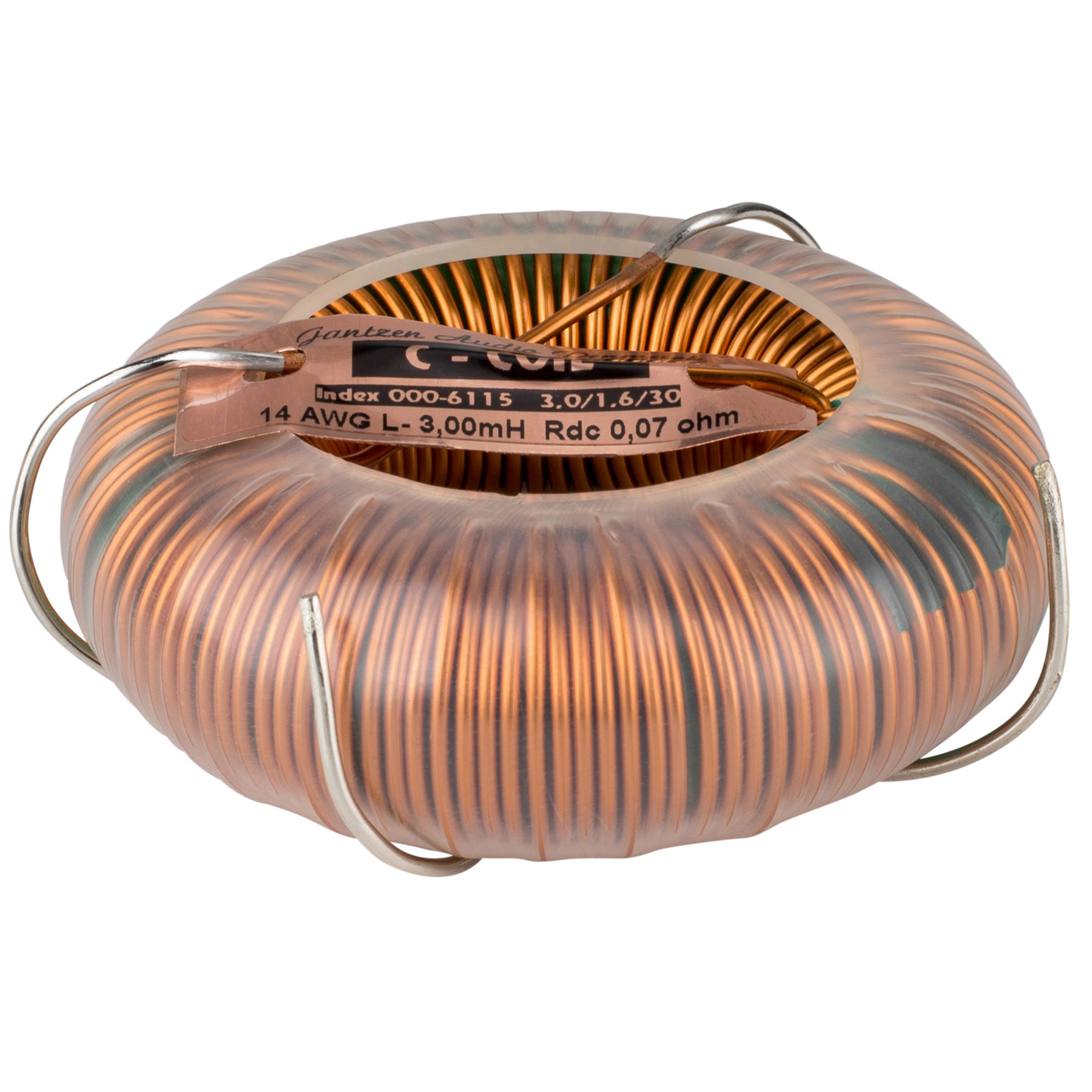 000-6115 | 3,0 mH | 0,07 Ω | 5% | 14 AWG | C-Induttore