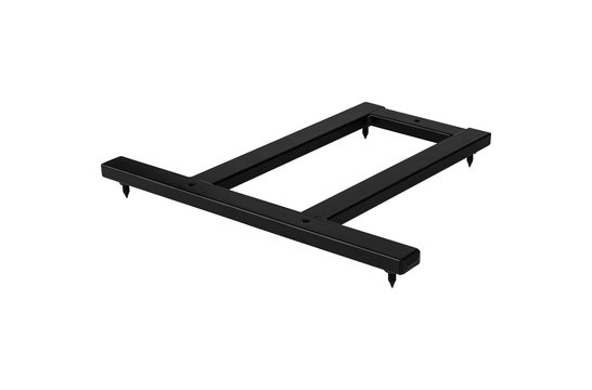 OS-2HD Ausleger Spike Set Für schwere Lautsprecher mit schwarzem Stahlfuß 2 Stück