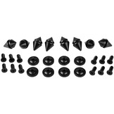 SSMB24 speaker stand pair with steel base