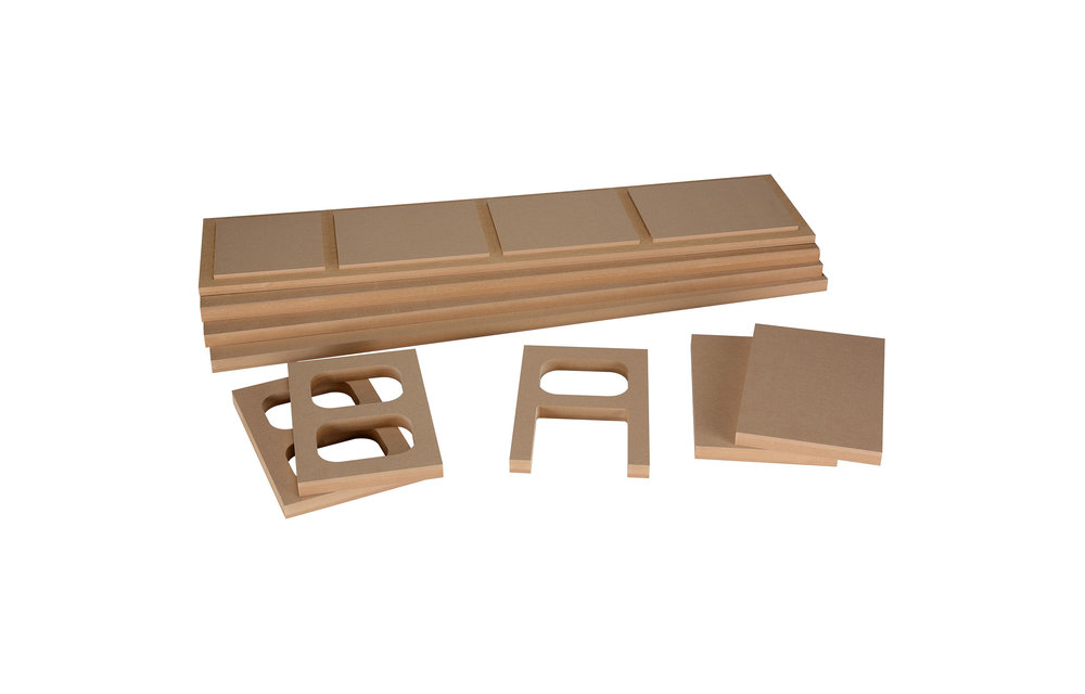 Knock-Down MDF 33 L Tower Lautsprechergehäuse