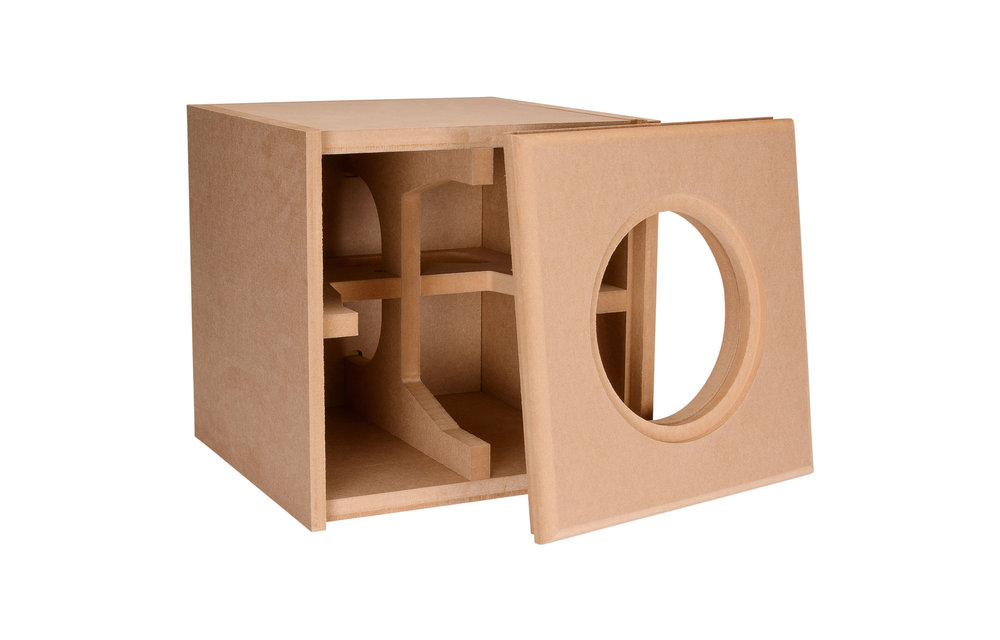 Knock-Down MDF 15l Subwoofer Gehäuse für Dayton 8" Reference