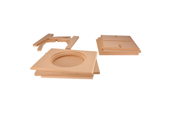 Knock-Down MDF Subwoofer Gehäuse für Dayton UM12-22