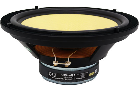 SPH-250KE 10" Kevlar Cone Woofer 8 Ohm