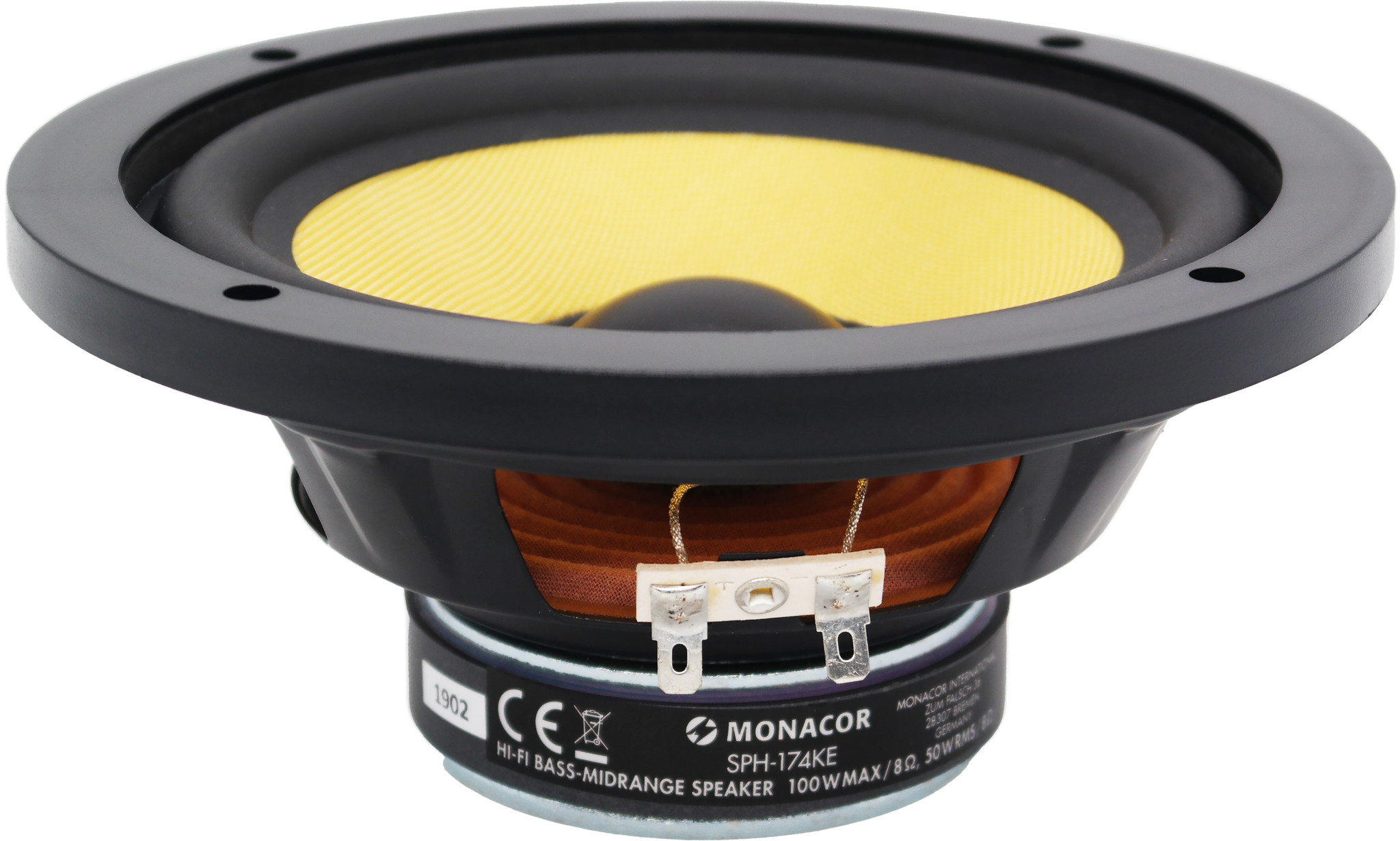 SPH-174KE 6-1/2" Kevlar Cone Midwoofer 8 Ohm