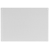 White Perforated Crossover Board | Pair | 12,70 x 17,78 cm printplaten