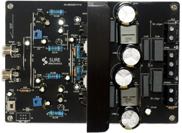AA-AB32321 2x125W IRS2092 8 Ohm Klasse D audioversterkermodule