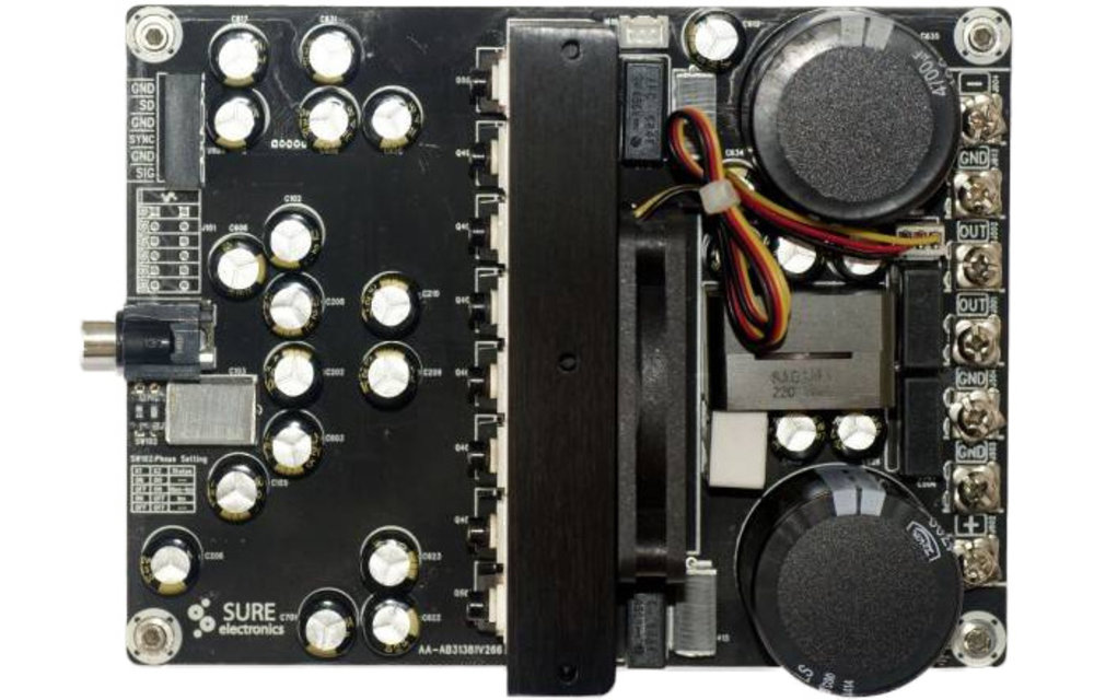 AA-AB31381 1x2000W 2 Ohm IRS2092 Class D Audio Amplifier
