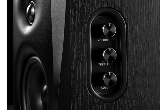 Swans D1010-IVB Powered 2.0 Bluetooth Bookshelf Speakers