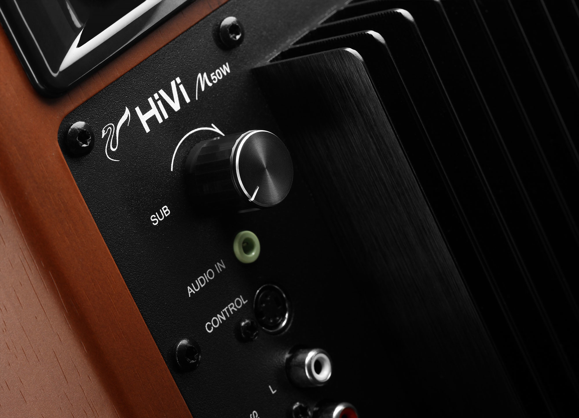 Swan M50WMKIII 2.1 actieve Bluetooth-boekenplankluidsprekers