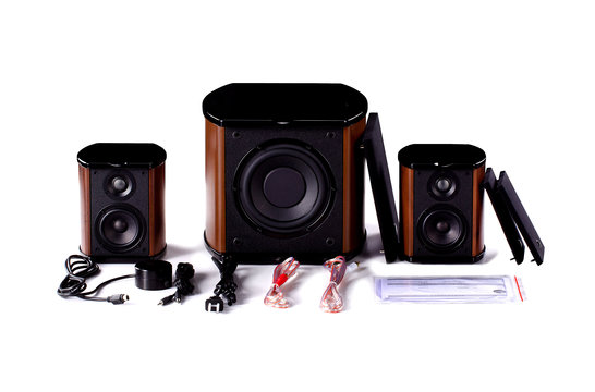 Swan M50WMKIII 2.1 Active Bluetooth Bookshelf Speakers