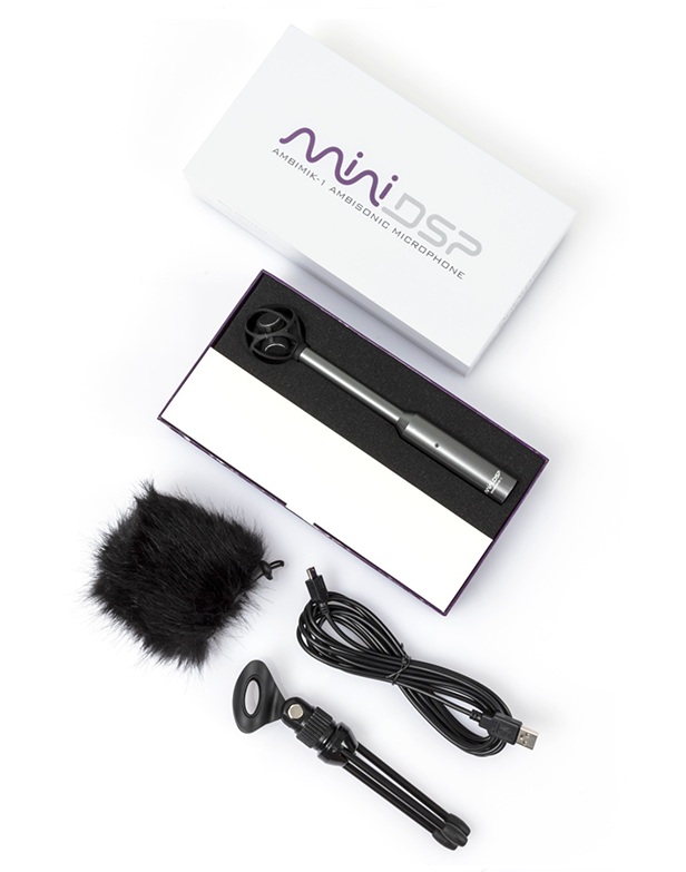 ambiMIK-1 USB Ambisonic Microfono di Misurazione | 32bit 192kHz ASIO Dirac