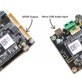 Up2Stream Mini Wi-Fi &  Bluetooth Audio Receiver Module with I2S