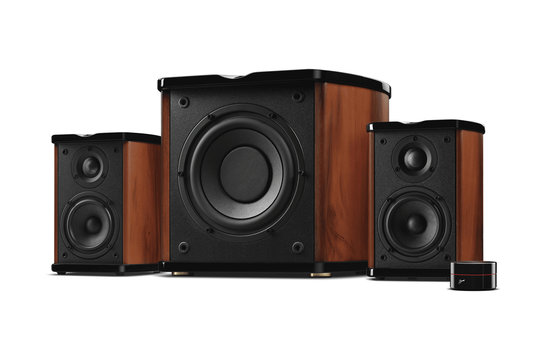 Swan M50WMKIII 2.1 Aktive Bluetooth Regallautsprecher