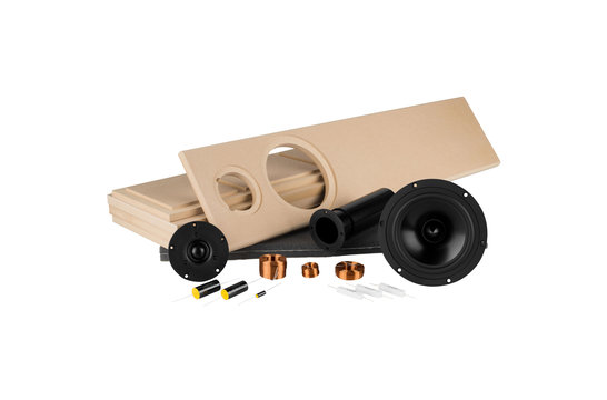 Amiga MT Tower Speaker Kit Komponenten und Gehäuse