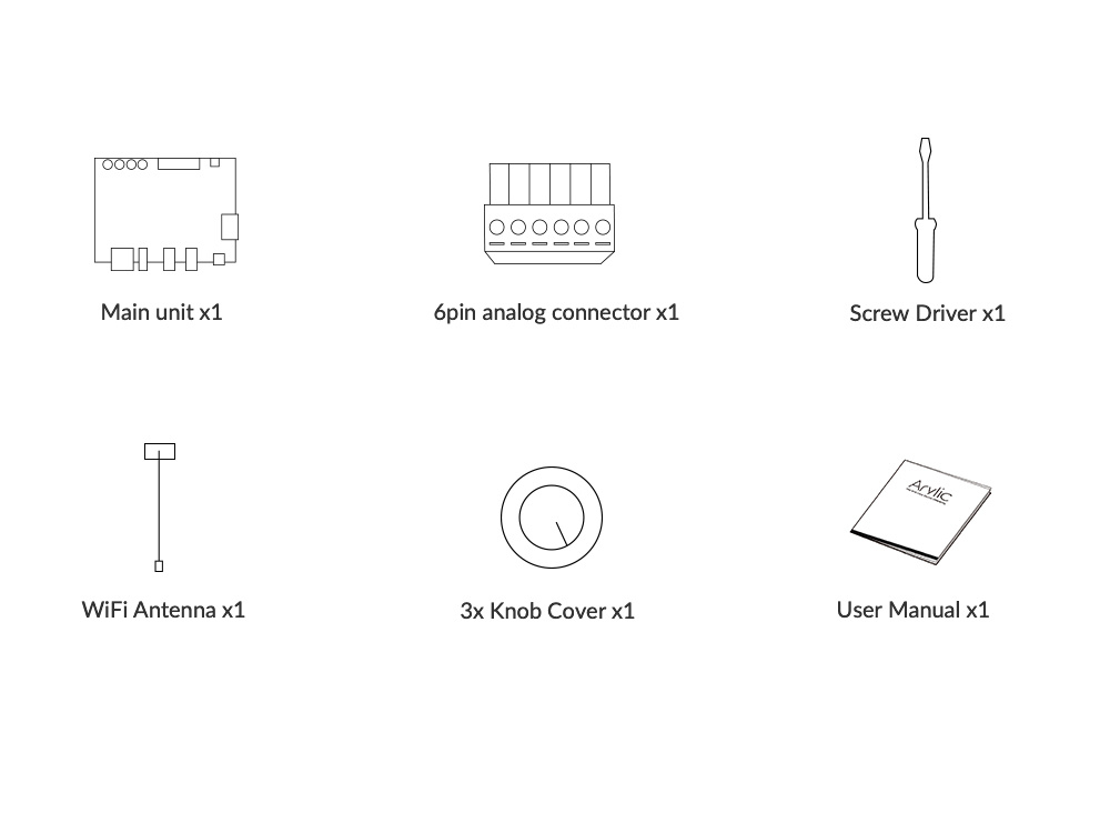 Up2Stream amp 2.1 WiFi en Bluetooth 5.0 stereoversterkerboard