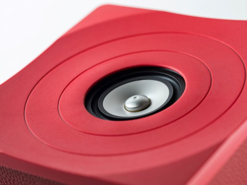 Tozzi One Bausatz rot DIY-Bausatz Komponenten und Gehäuse