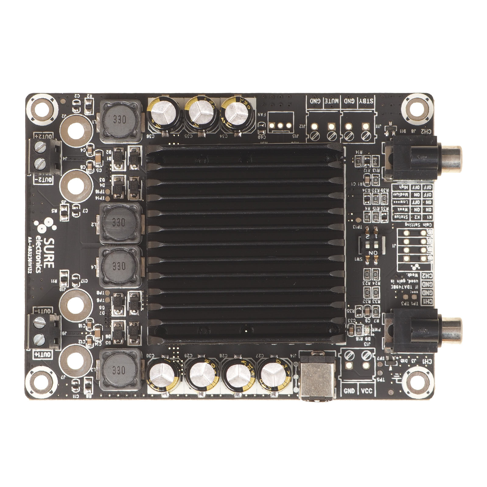 AA-AB32165 2x25W 6 Ohm TDA7492 Class-D Audio Scheda Amplificatore