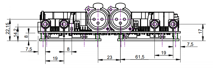EVAL1 Amplifier Stereo set