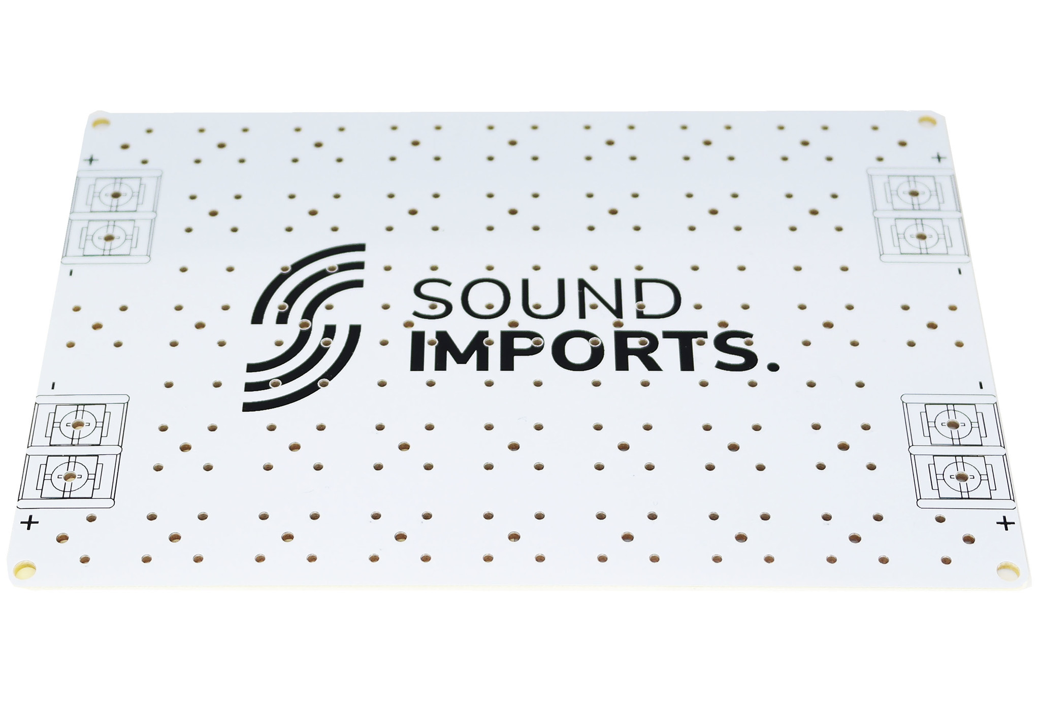 PCB-S01 Cloverleaf Pitches Crossover Board | 10 x 15 cm Circuit Boards