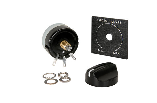 Speaker L-Pad Attenuator 15W Mono 3/8" Shaft 8 Ohm
