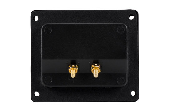 Speaker Terminal Cup Gold Insulated 5-Way Binding Post
