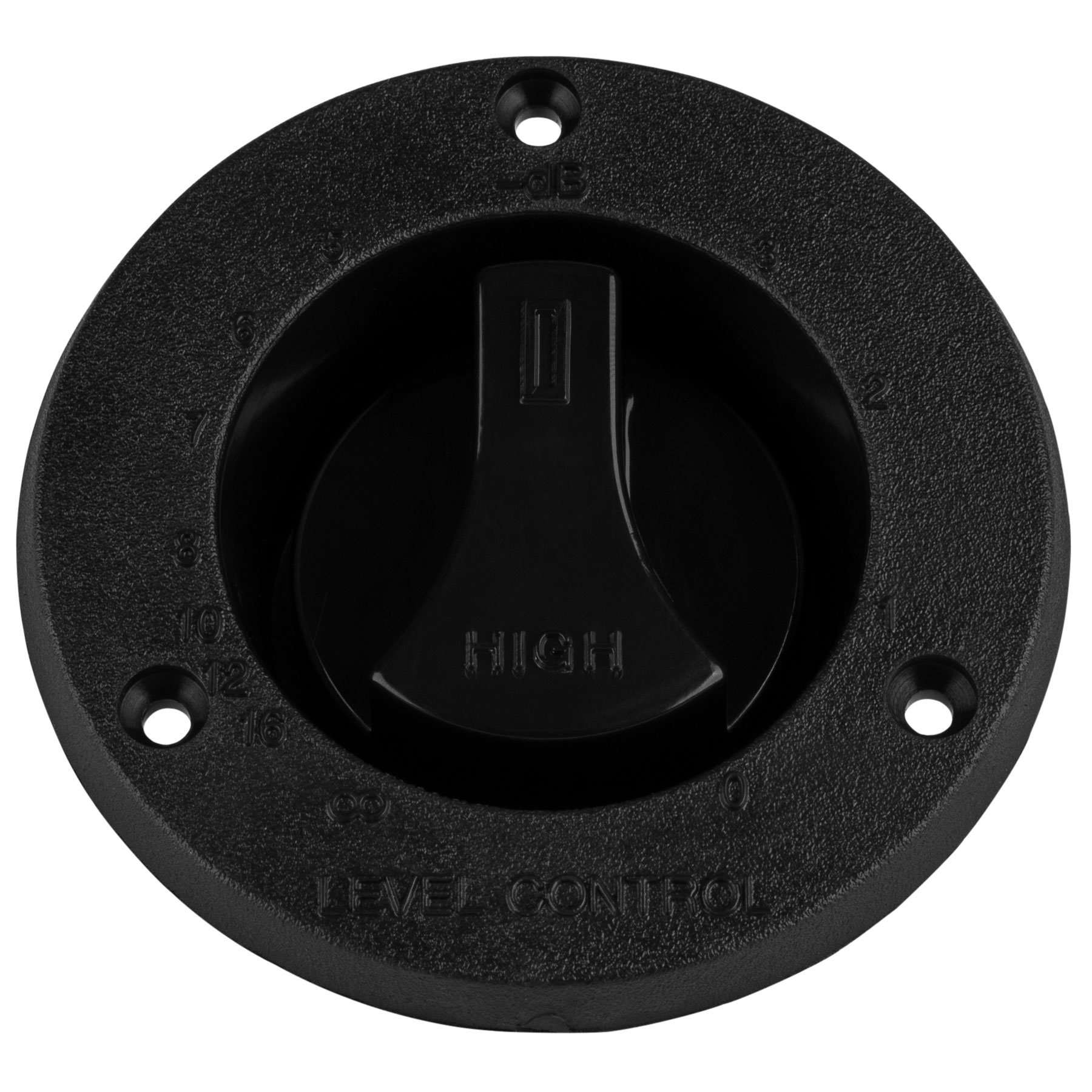 L-Pad Knob and Faceplate for 3/8" Shaft