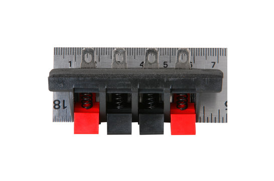 Four Conductor Speaker Wire Spring Terminal