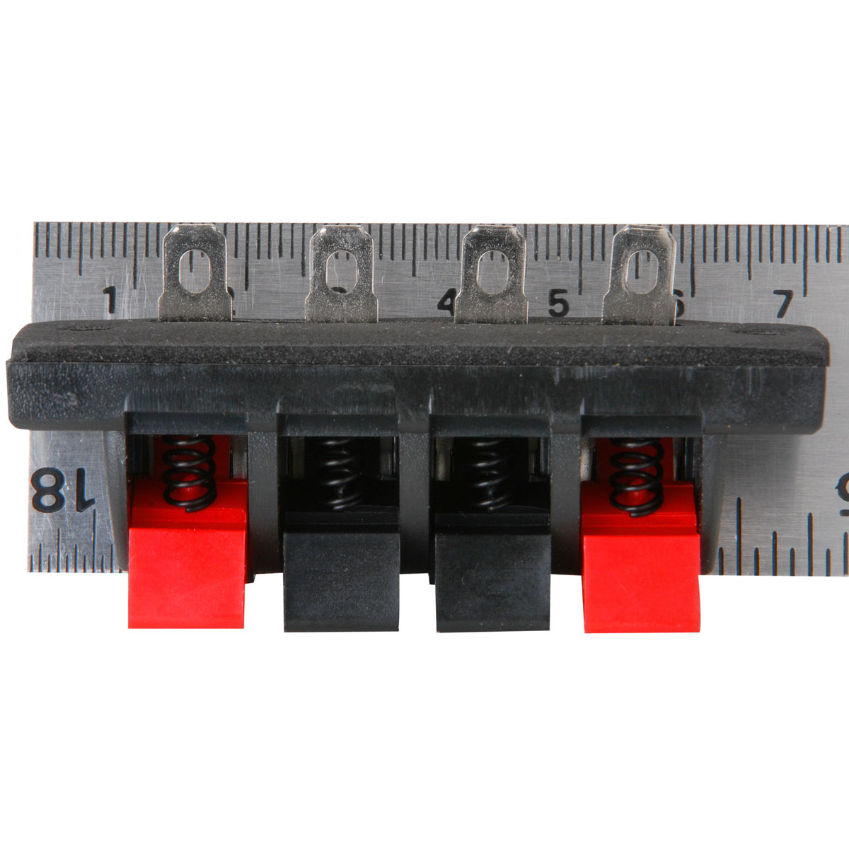 Bindingpost Terminal | Veerbelast | 70 x 24 mm