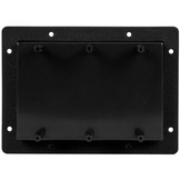 Blanco luidsprekerterminal plaat | 132 x 183 mm