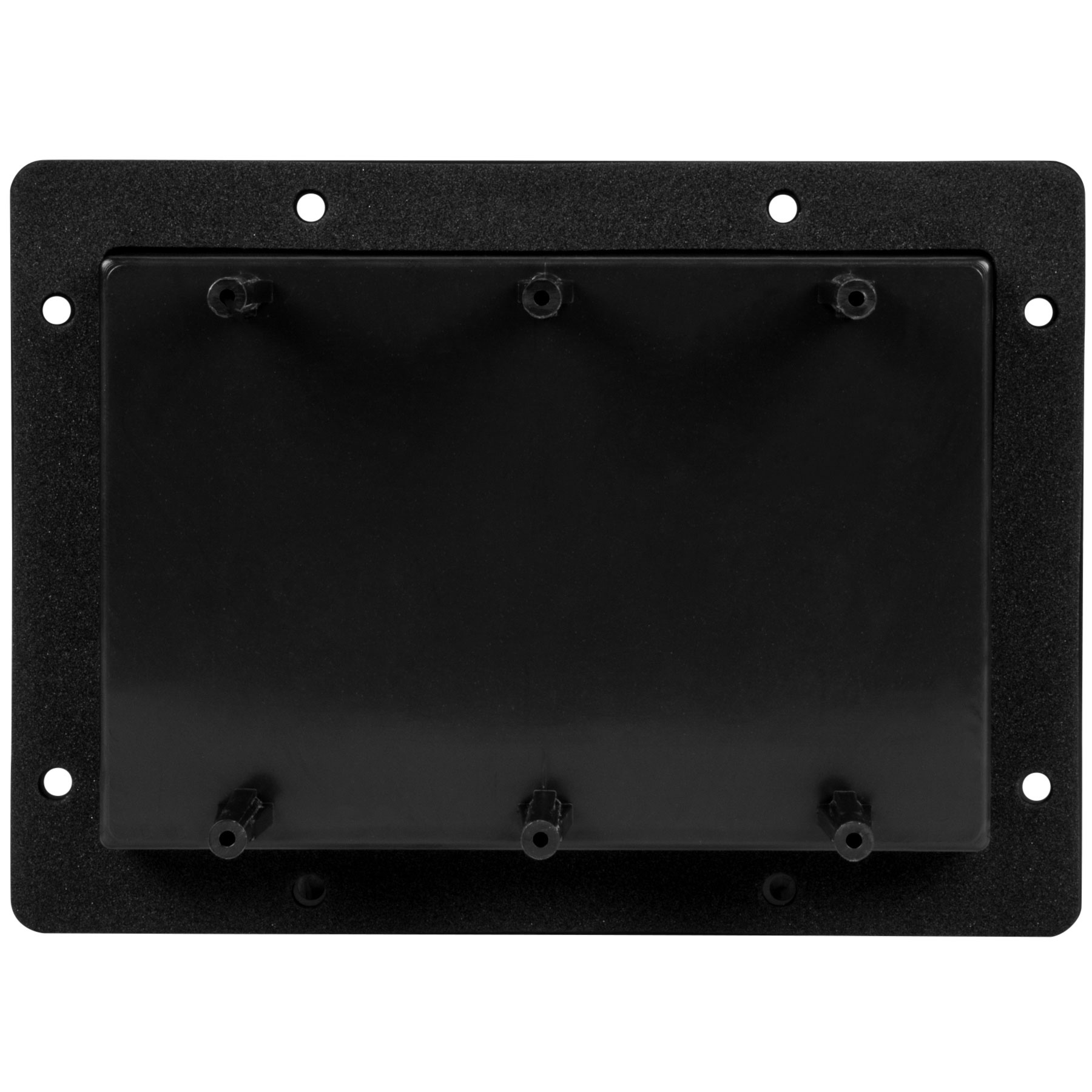 Blanco luidsprekerterminal plaat | 132 x 183 mm