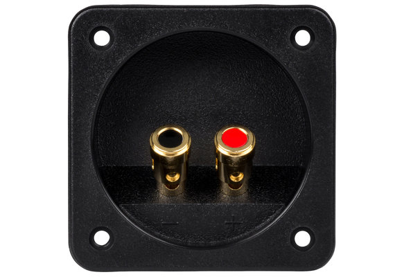 Quadratischer Anschlussbecher | Federbelastet | 79 x 79 mm