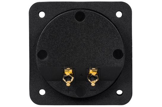 Square Gold Binding Post Banana Jack Speaker Terminal Cup
