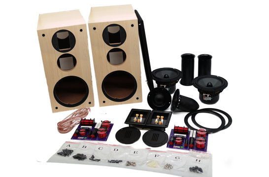 Swan DIY3.1-A Bookshelf Speaker | DIY Kit | White