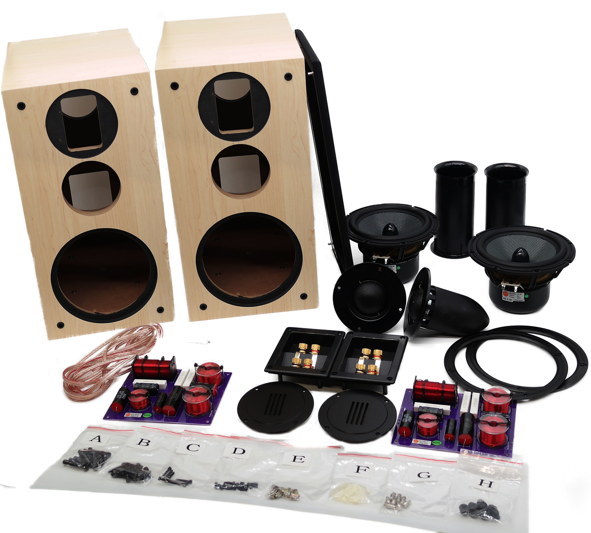 Order the HiVi Swans DIY3.1A Bookshelf DIY Kit SoundImports