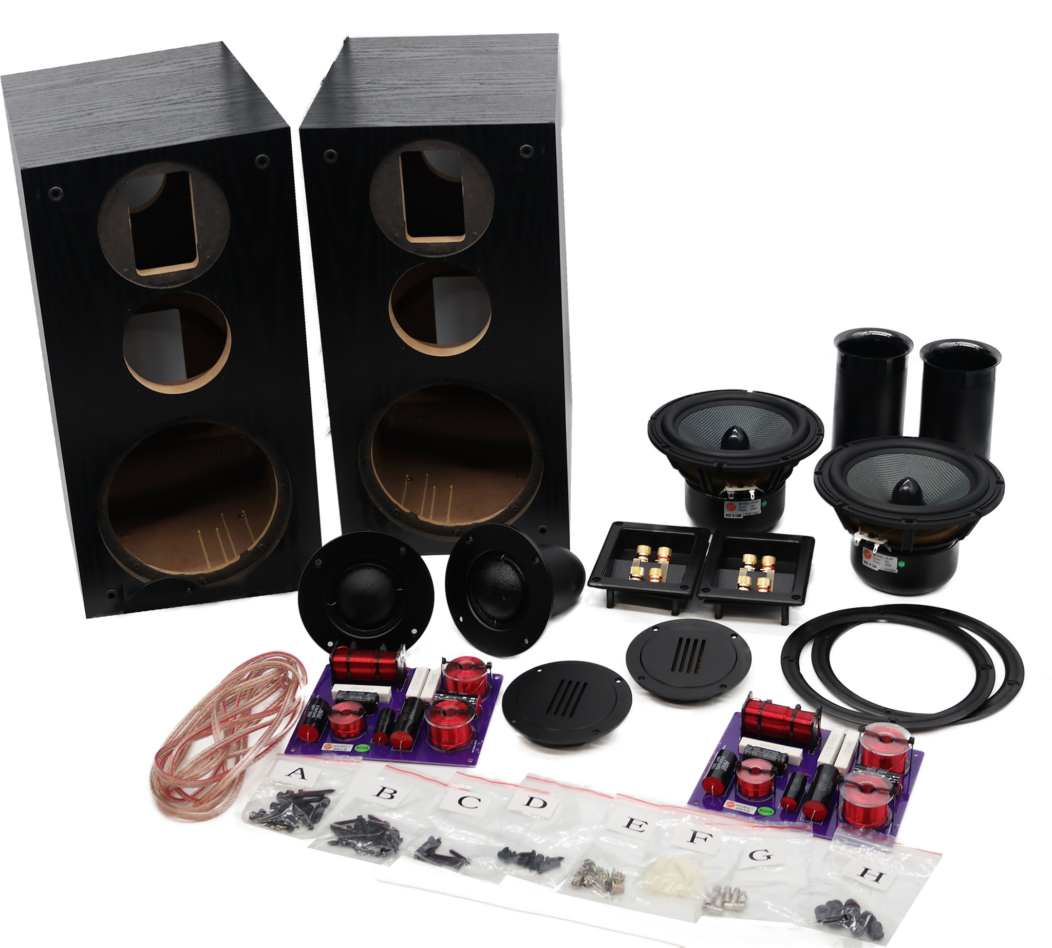 Swan DIY3.1-A black DIY Kit Altoparlante